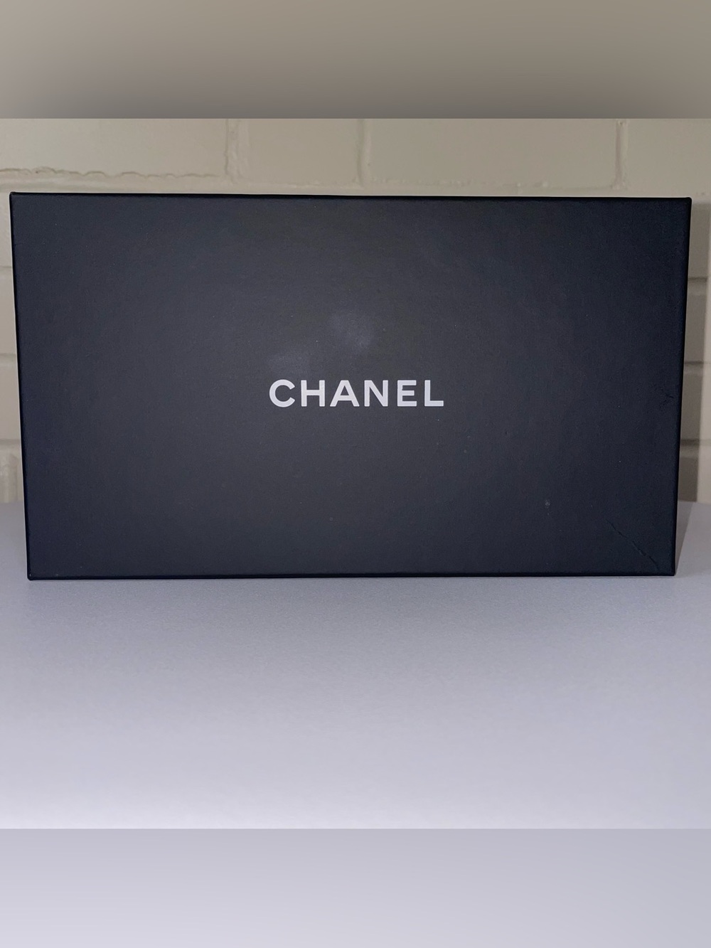 Authentic Chanel Gift Box! Long Wallet Size! 9.7” x 5.5”x 2.1”